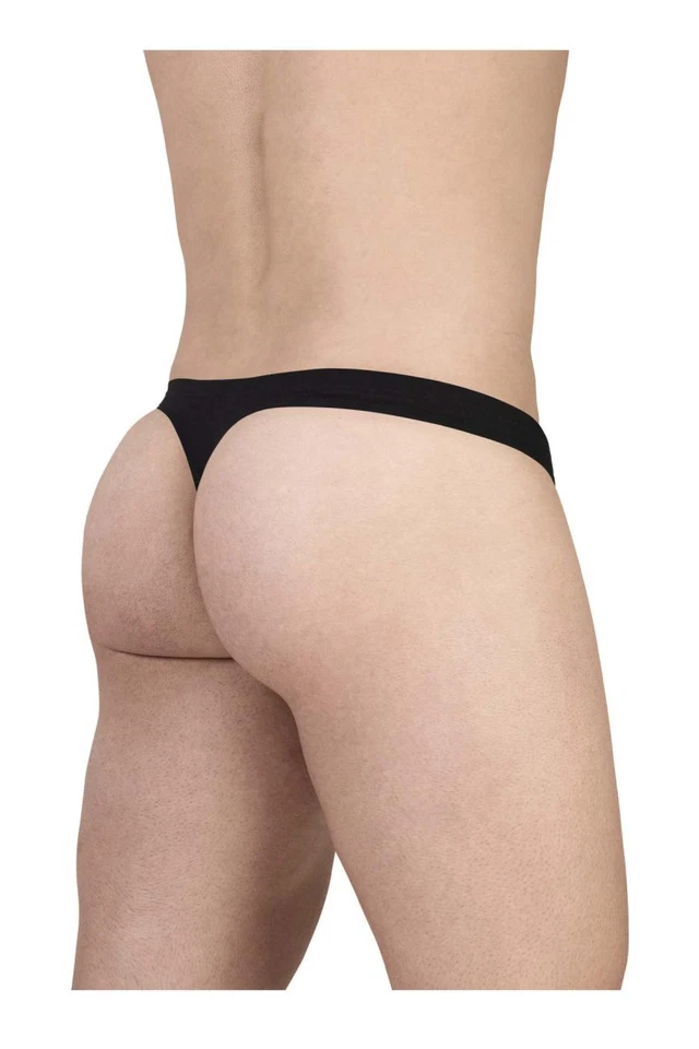 Tanga de algodón ErgoWear EW1726 FEEL GR8 color negro Foto 3 de 4