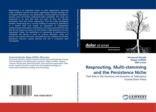 Resprouting, Multi-Stemming And The Persistence Niche von Emmanuel ...