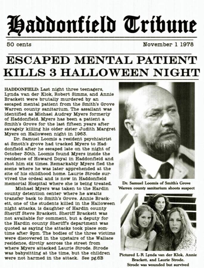 Horror Movie Memorabilia Halloween Kills: Haddonfield Bands