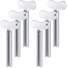 Toothpaste Squeezer, 6pcs Metal Tube Squeezer Key