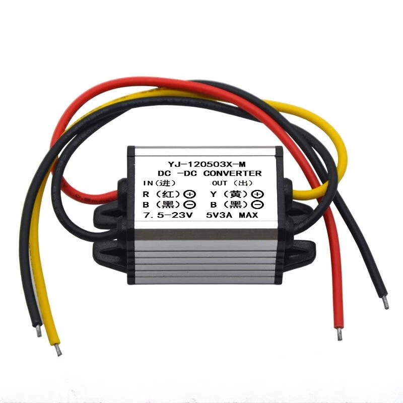 Waterproof Converter DC 12V To 5V 3.3V 3.7V 4.2V 6V 9V Power Buck Regulator - Image 3 of 4
