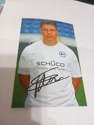 Signiertes Foto Uwe Speidel Arminia Bielefeld NEU 
