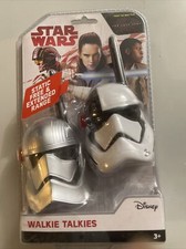 Disney Star Wars Walkie Talkies Static Free Extended Range Storm Trooper