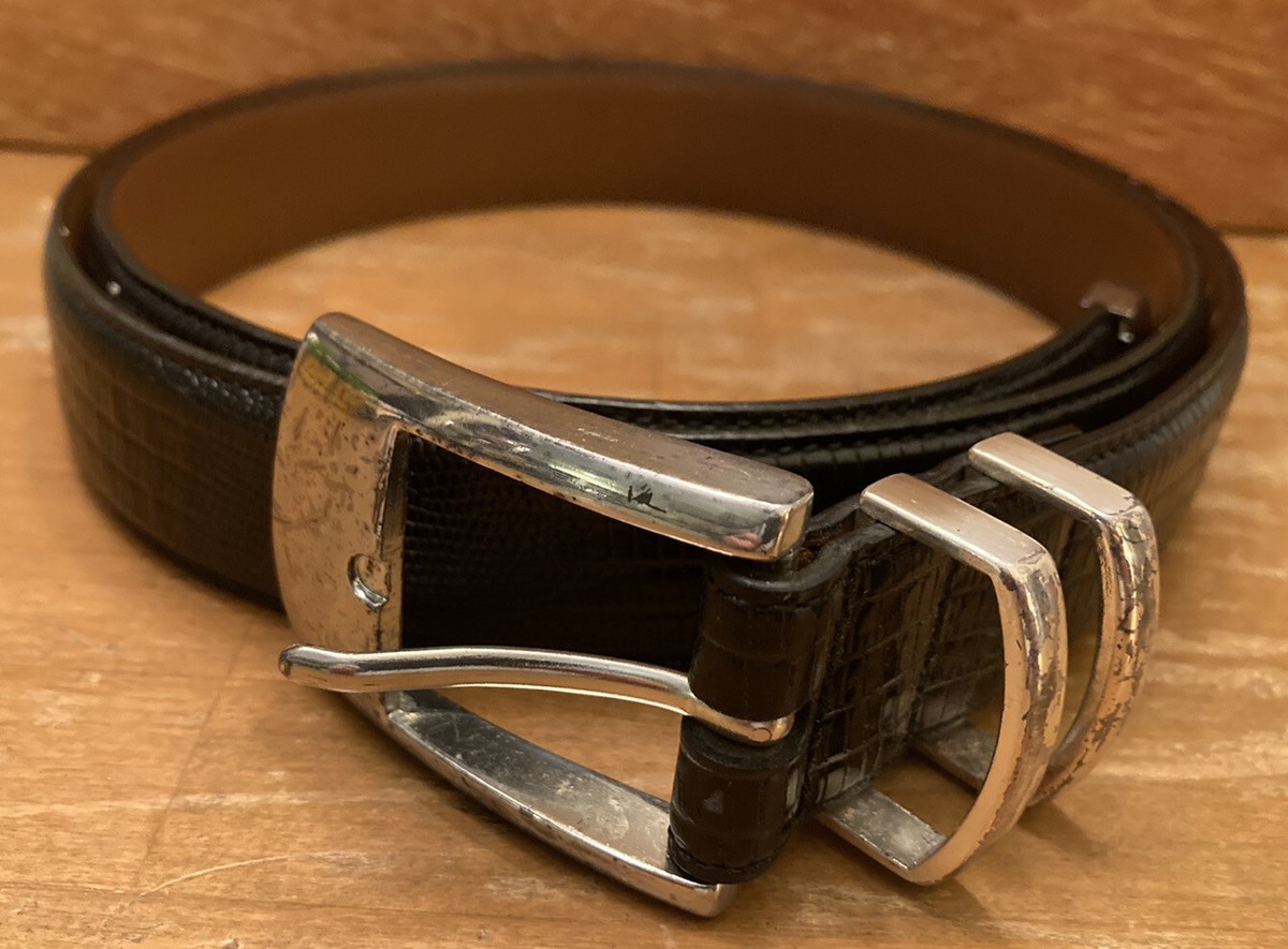 what color dress shirt with black suit Johnston & Murphy Youth Leather Dress Belt Black – Keels & Kollars Co main image 1