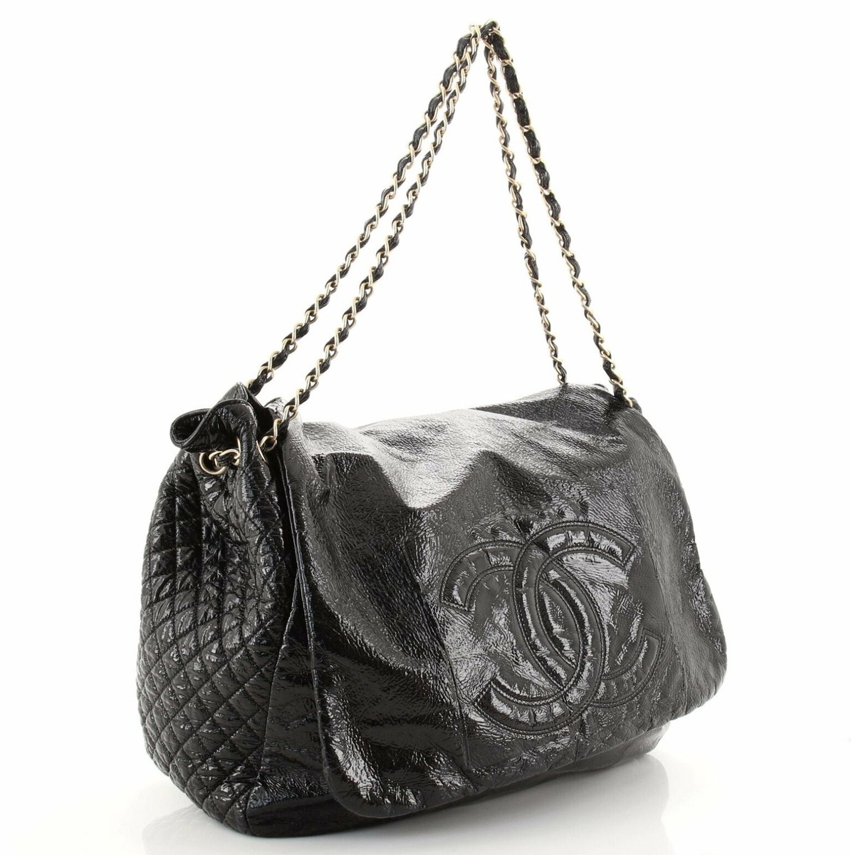 CHANEL BAG - JUMBO, XL, ROCK AND CHAIN, GORGEOUS HANDBAG