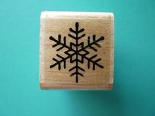 Single Snowflake STAMPABILITIES Rubber Stamp