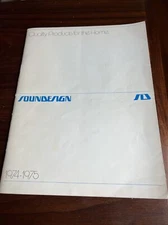 1974 1975  Soundesign Electronics Catalog Stereo Hi Fi Speaker Turntable CB Tape