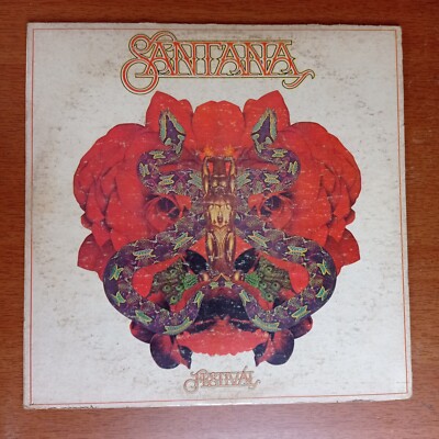 Santana – Festival [1977] Vinyl LP Jazz Latin Classic Rock CBS