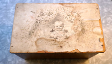 Music Box Antique Switzerland Child’s Wooden Toy Vintage FREE SHIPPING!