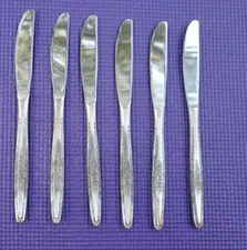 6-Stainless Silverware, STYLECRAFT, SYF2 JAPAN DINNER KNIVES 8 1/2"