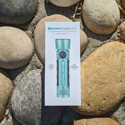 Olight Seeker 2 Pro 3200 Lumen Rechargeable Light (Limited Edition Mint Green)
