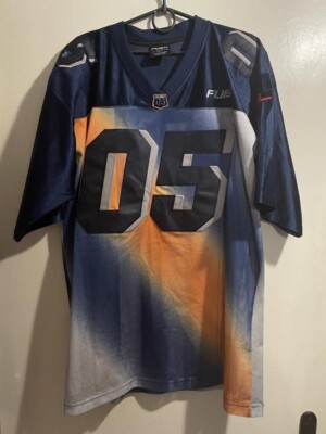 FUBU jersey, blue, Fubu 05, vintage hip hop t-shirt, 90s hip hop