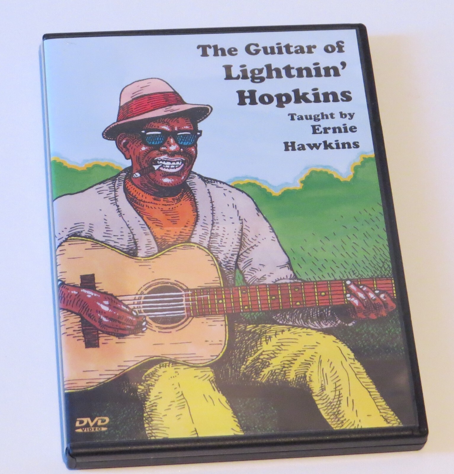 The Guitar of Lightnin Hopkins BLUES DVD with Tab Booklet Ernie Hawkins
