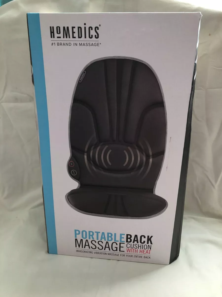 HoMedics Portable Back Massage Cushion with Heat