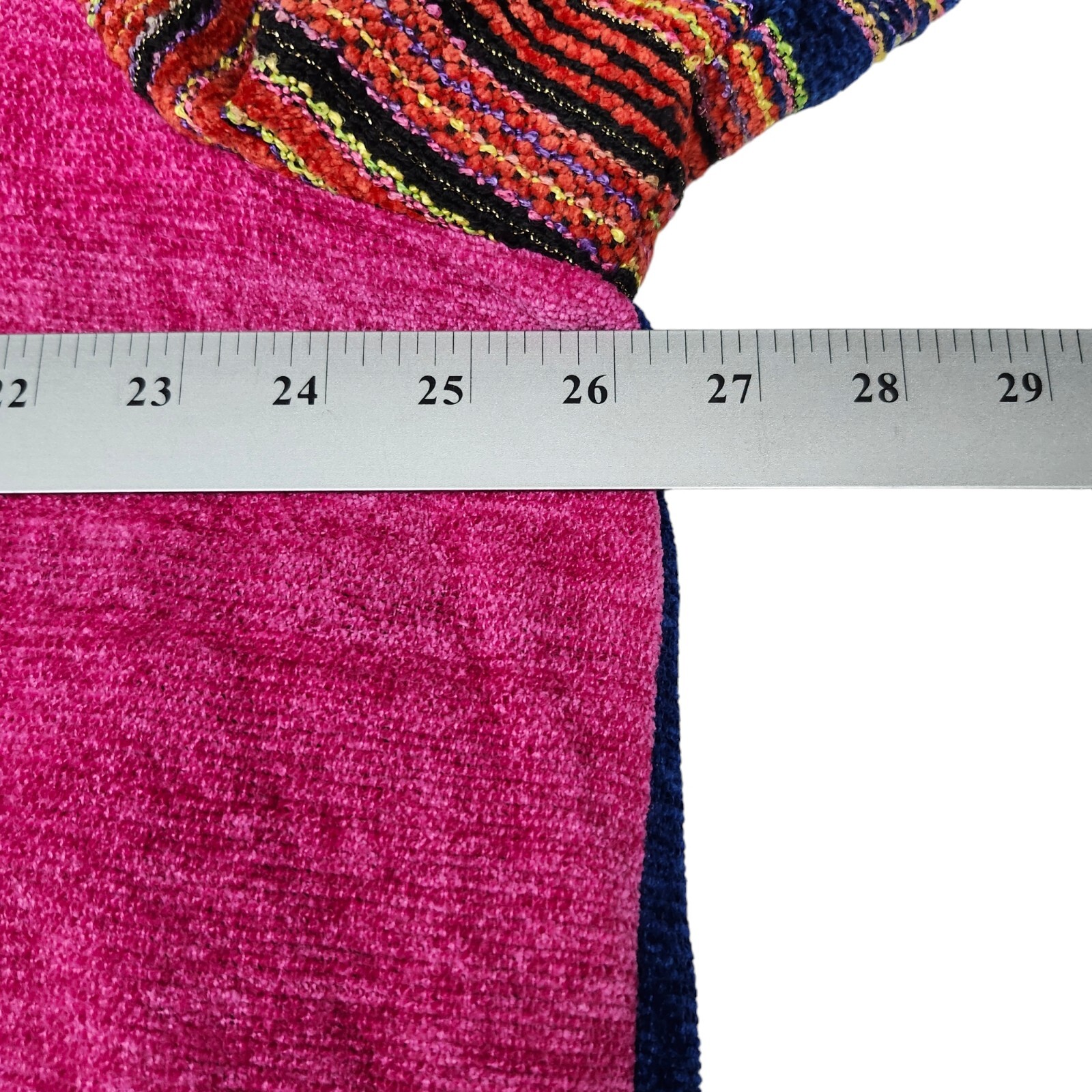 Julia Kim Patchwork Jacket Womens 1X Button Up Li… - image 7