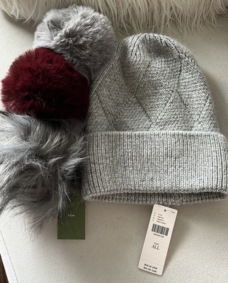 NWT Anthropologie Pick A Pom Beanie and 