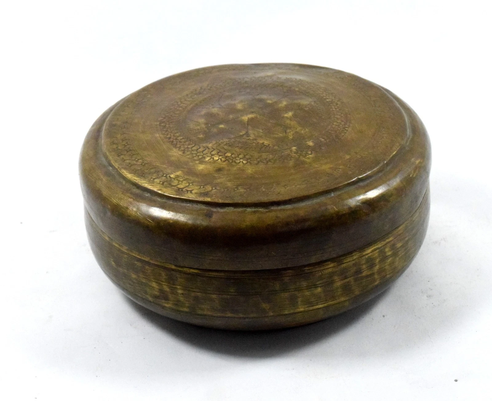 1850 Vintage Real Old Hand Crafted Brass Unique Chapatti Bread Box. G66-97
Opens in a new window or 