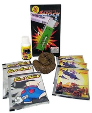 STARTER "MINI" PRANK KIT 2 - Fake Dog Poop Fart Bombs Shock Gum Joke Gag Trick