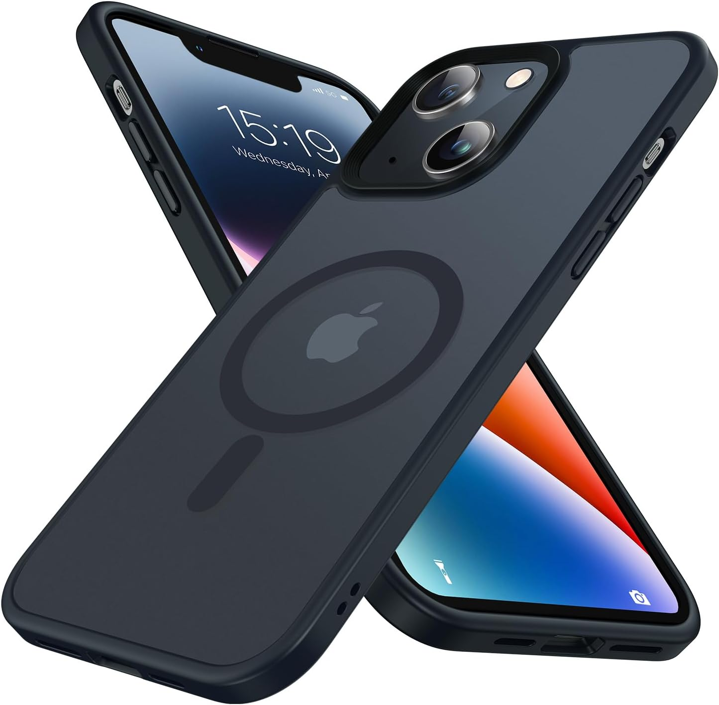 Magnetic Case for iPhone 15 Case [MIL-Grade Drop Tested & Compatible with MagSaf-image