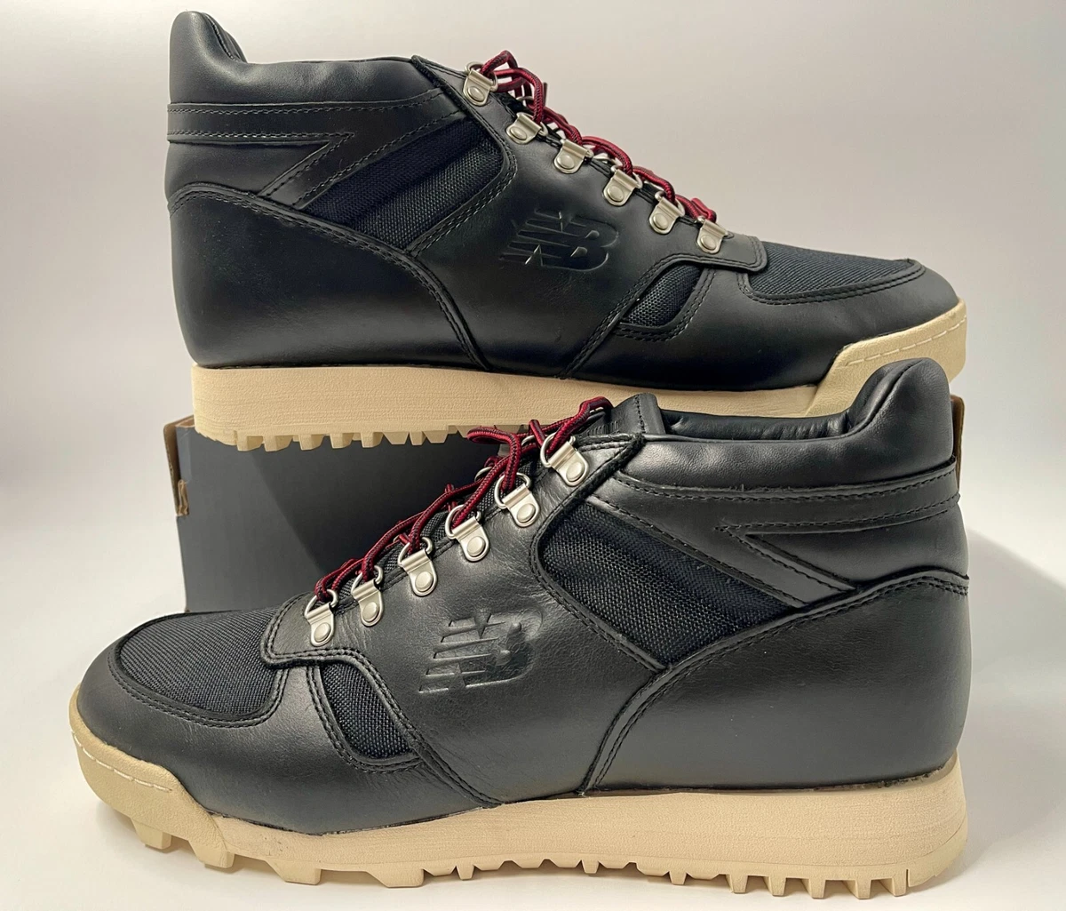 New Balance Rainier Men\'s Size 10 Black Macadamia Nut Hiking Shoes Vibram 052026 New Balance Rainier Boot URAINAL  main image 3