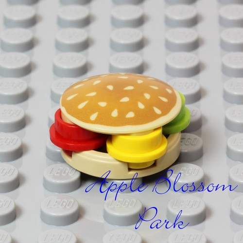 NUEVO Lego Scooby-Doo HAMBURGUESA - Minifigura Hamburguesa Comida con Bollo de Semillas de Sésamo 75901 75904 - Imagen 5 de 6