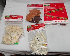 Wood Ornament Kits Creatology Christmas Felt Banner Kit Foam Glitter Sticker 14C