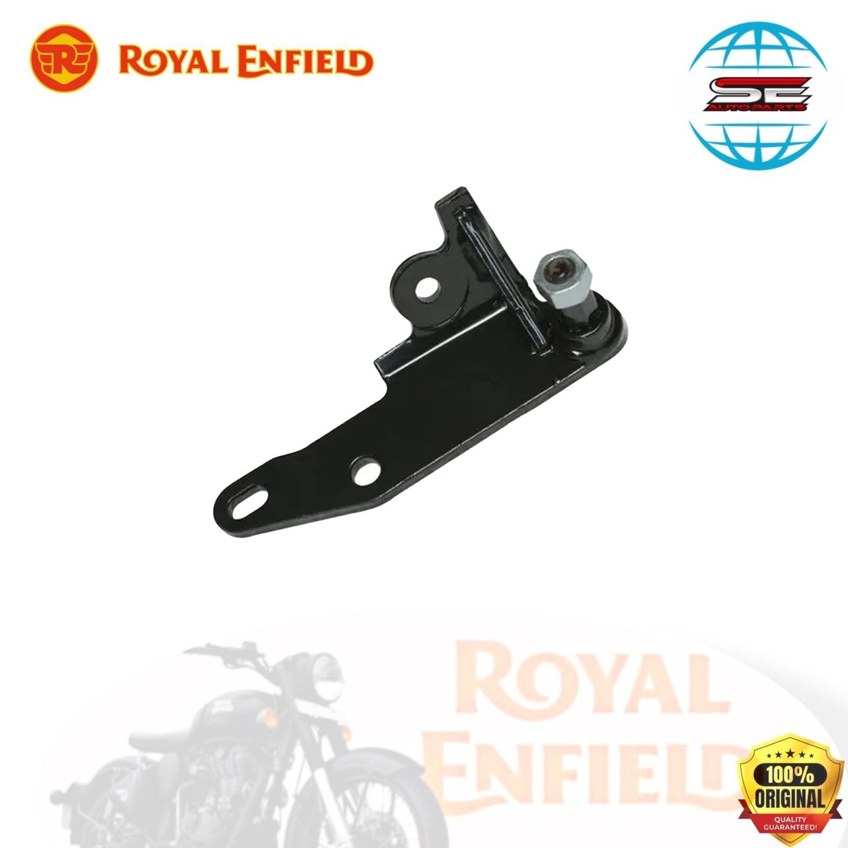 Royal Enfield side stand mtg comp new black for bullet 350 (866107