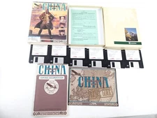Heart of China Sierra Dynamix MS DOS 3.5" Floppy 1991 Big Box PC Game READ