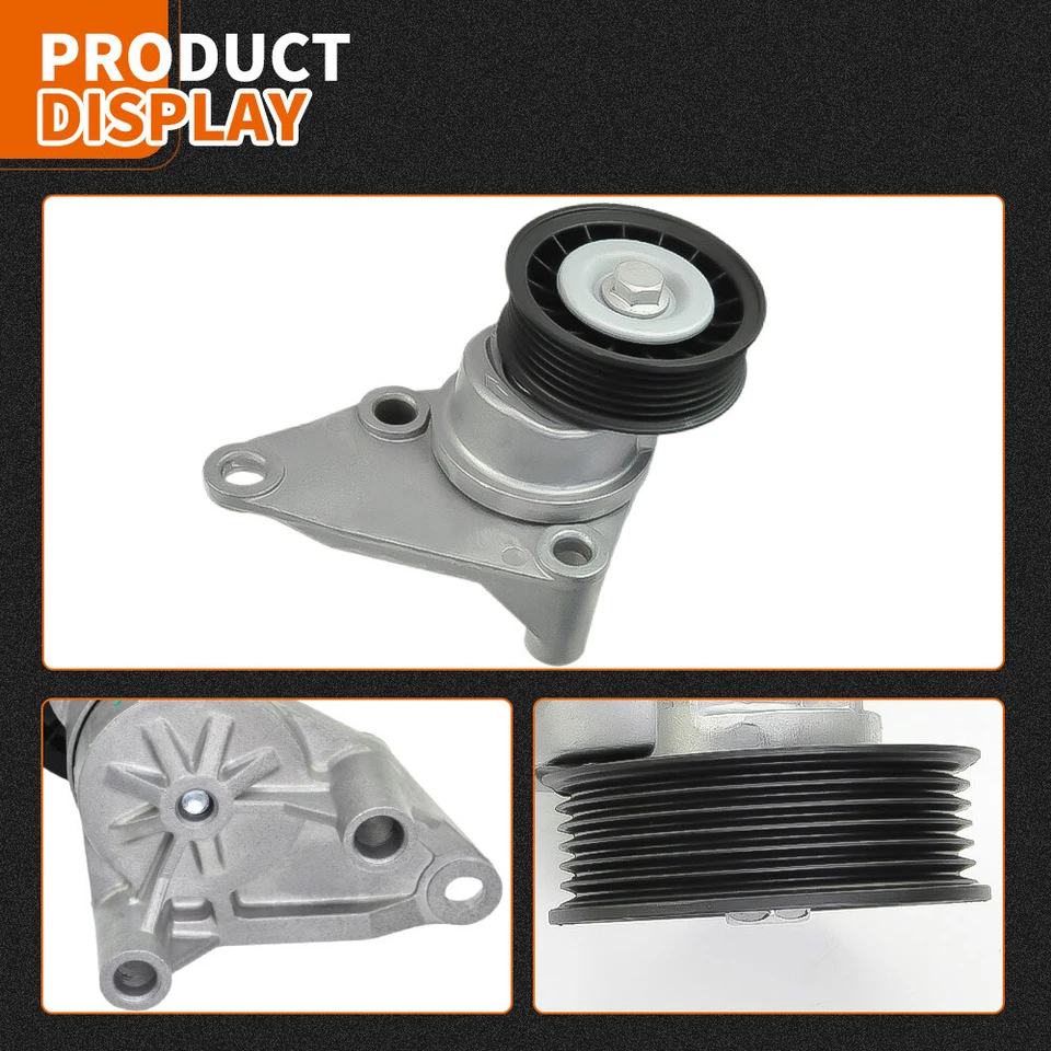 Serpentine Belt Component Kit For Chevy Avalanche 1500 Silverado Tahoe GMC - Image 4 of 4