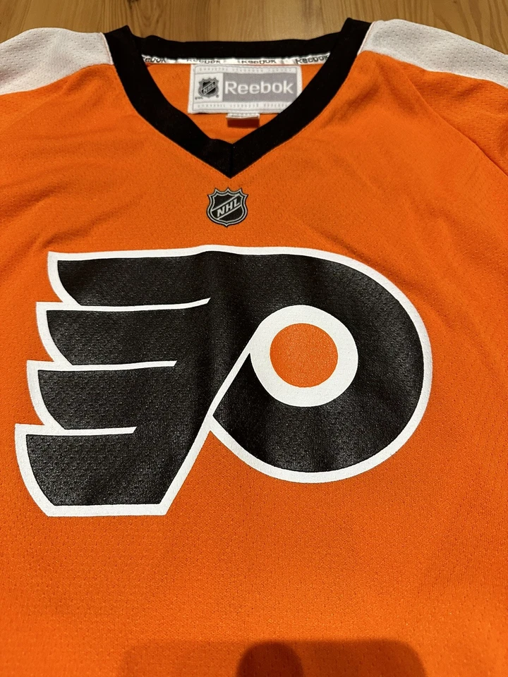 Футболка Винсента Лекавальера из Philadelphia Flyers Reebok Premier молодежная L/XL 2014 - Изображение 3 из 4