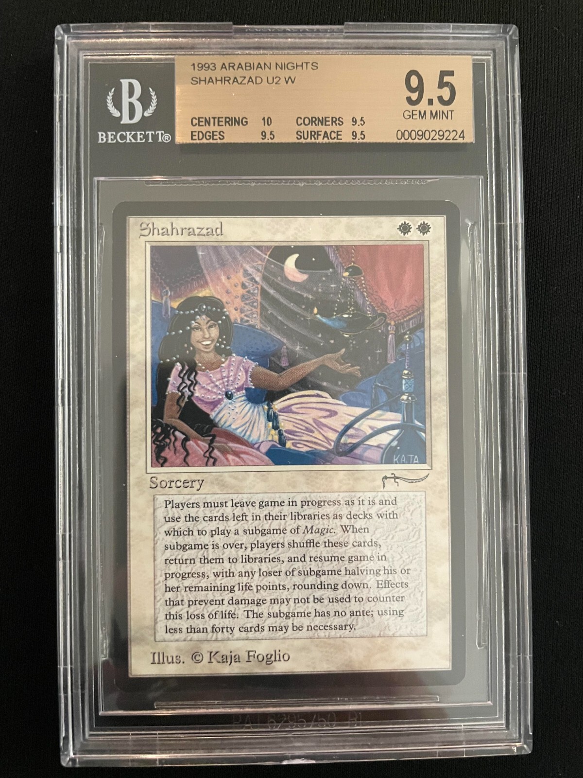 ARABIAN NIGHTS MTG SHAHRAZAD