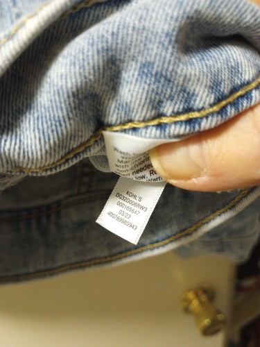 SO Girls Blue Denim Jacket Size XL(14/16) Short Kohl's Embroidered Flowers Smile - Picture 13 of 13