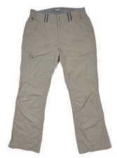 SIMMS Mens M Guide Series Fishing Pants Beige Quick Dry Nylon Hiking 30x30