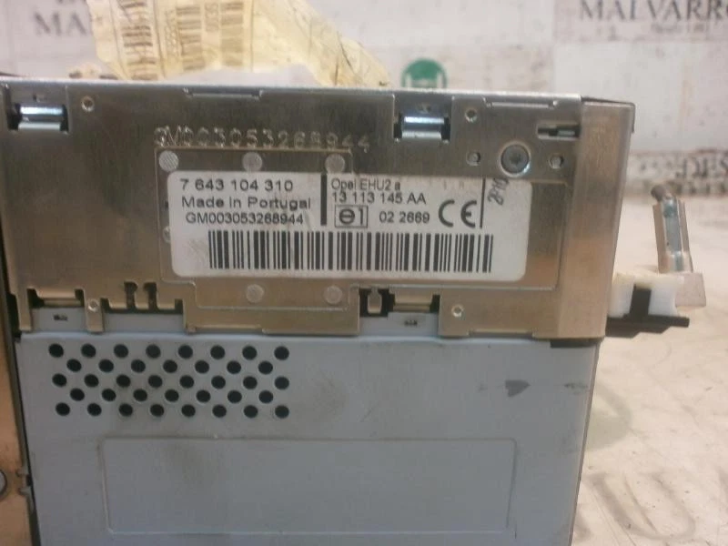 SYSTÈME AUDIO / RADIOCD / 13816572 POUR OPEL TIGRA TWIN TOP COSMO - Photo 4/4