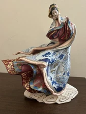 Franklin Mint empress of the snow limited edition Porcelain Figurine hand READ