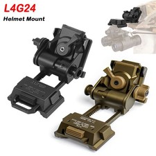 L4G24 NVG Helmet Mount Holder Night Vision Goggles Outdoor Bracket For PVS15/18