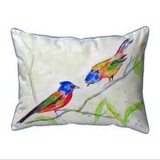 Betsy Drake Betsy's Buntings Small Indoor Outdoor Pillow 11x14