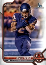 2022 Bowman University Football Card Pick (Base)