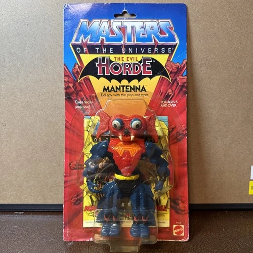 Vintage Masters Of The Universe Mantenna MOC CARDED MOTU