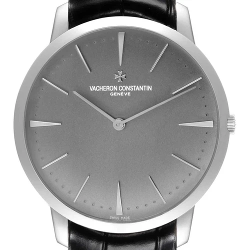Vacheron Constantin Patrimony Grand Taille Platinum Mens Watch 81180