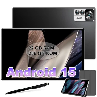 SENLINTECH 2025 Neueste Tablet 22GB RAM 256GB ROM Android 15 8000mAh 1920*1200 PC Octa-Core