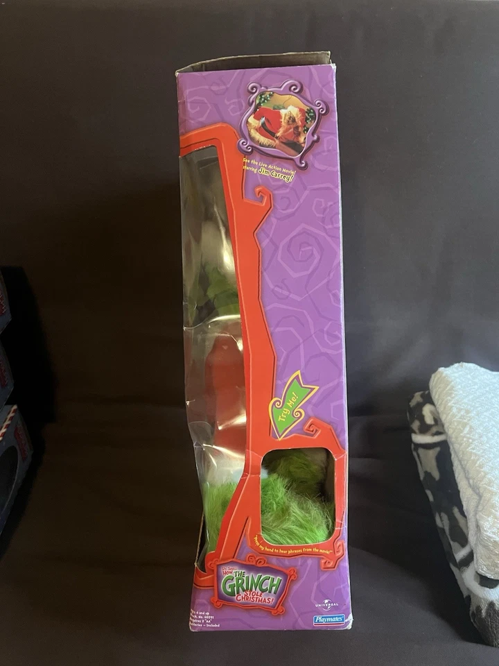 Dr Suess How The Grinch Stole Christmas Transforming Talking Plush Doll 2000 - Image 4 of 4