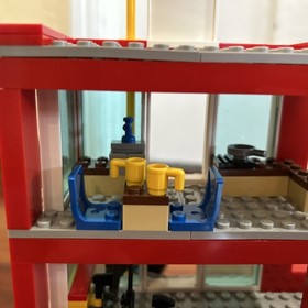 Lego City Fire Station 60004, Complete With Instructions, Used