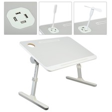 Portable Laptop Desk Foldable Lap Bed Tray Adjustable Table Stand Notebook Desk