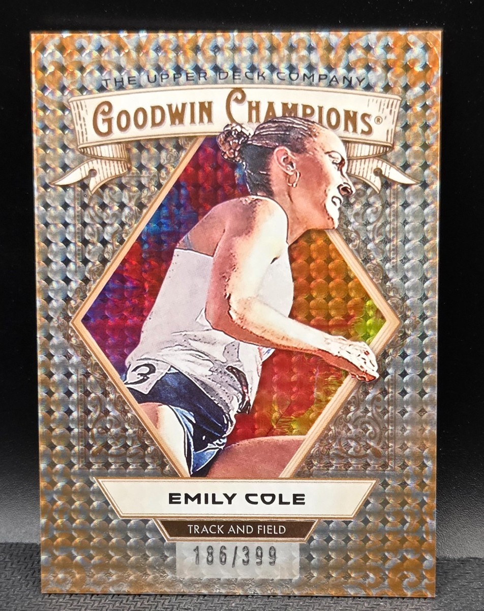2025 Upper Deck Goodwin Champions - Emily Cole #54 Orange Dots