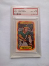 1977 kellogs 3d bert campaneris psa 8