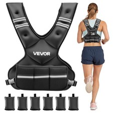 VEVOR 11-20lb Adjustable Weighted Vest for Men Women Strength Training Running