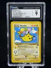 Flying Pikachu #25 Black Star Promo Pokemon League 2001 CGC 9  🎈☁️