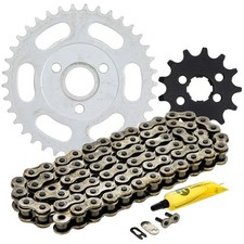 Sprocket Chain Set for Honda Z50R Z50RD 13/37 Tooth 420 Rear Front Combo Kit