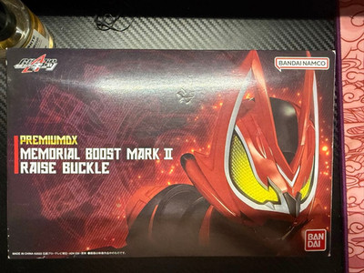 DX Memorial Boost Mark II Raise Buckle Kamen Rider Geats Premium Bandai Japan